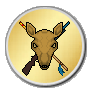 Large deer Hunter - Gold